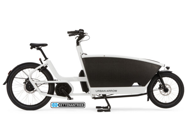Urban Arrow Family Performance Essential Lastenrad des Jahres - 20/26 Zoll 500Wh Enviolo Lastenrad - Weiss