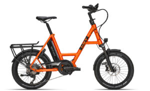 i:SY S10 Adventure - 20 Zoll 545Wh 10K Kompaktrad - happy orange