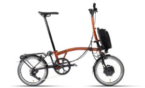 Brompton C-Line Electric - 12 Speed - 16 Zoll 300Wh 12K Faltrad - Flame Lacquer