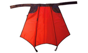 Rote Drachenhaut - Regenschutz