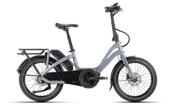 Tern NBD P8i Unisex - 20 Zoll 400Wh 8N Wave - gloss metallic silver blue silver