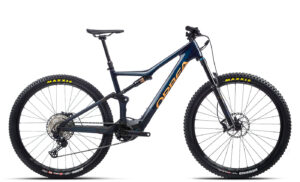Orbea RISE M20 - 29 Zoll 360Wh 12K Fully - Coal Blue/Red Gold