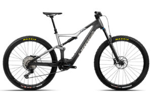 Orbea RISE M20 - 29 Zoll 540Wh 12K Fully - Carbon Raw-Shark Grey