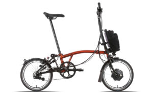 Brompton C-line Electric Explore - 16 Zoll 300Wh 6N Faltrad - Flame Lacquer