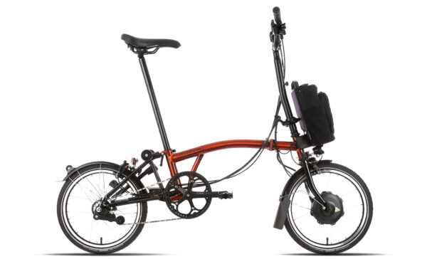 Brompton C-line Electric Explore - 16 Zoll 300Wh 6N Faltrad - Flame Lacquer