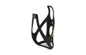 CUBE Flaschenhalter HPP - matt black´n´flashyellow