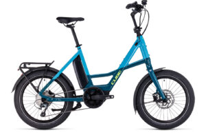 Cube Compact Sport Hybrid 500 - 20 Zoll 500Wh 10K Wave - blue´n´lime