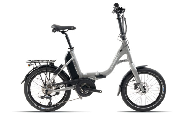 Mammut E-Fold 9 - 20 Zoll 400Wh 9K Faltrad - hellgrau glänzend