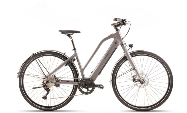 Velo de Ville 6TY Urban - 28 Zoll 430Wh 11K Trapez - Eco Grey