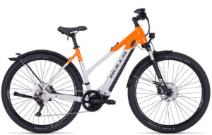 BULLS Cross Rider EVO 1 - 29 Zoll 625Wh 10K Trapez - light grey/orange