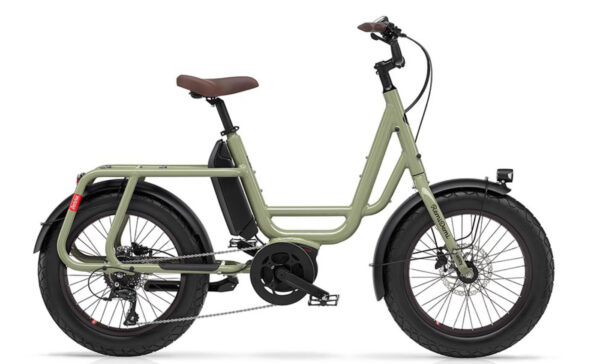 Benno RemiDemi 9D - 20 Zoll 500Wh 9K Wave - Olive Green
