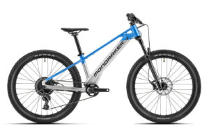 Mondraker Play 24 - 24 Zoll 250Wh 11K Diamant - Gloss Racing Silver / Marlin Blue