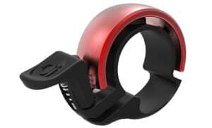 Knog Oi Classic small Fahrradklingel - schwarz/rot