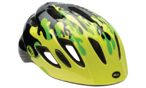 BELL ZIPPER Kinderhelm - pop green splat