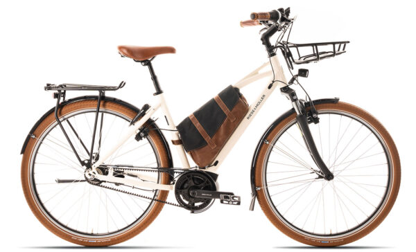 Riese und Müller Cruiser2 Mixte silent Testbike - 28 Zoll 545Wh 8N Trapez - cream