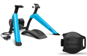 Tacx Boost Heimtrainer Bundle inkl. Garmin Geschwindigkeitssensor 2 (für 26 bis 29 Zoll Laufräder)