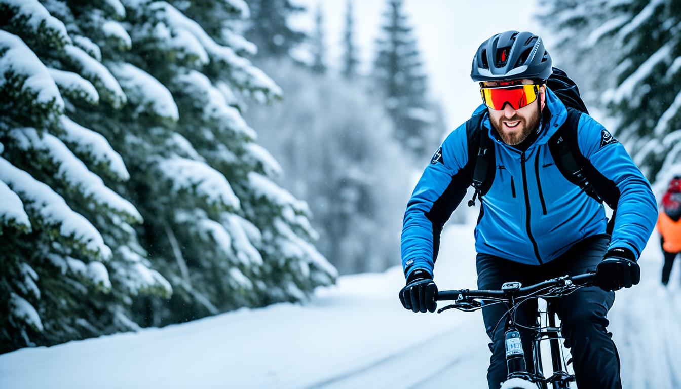 Wie man ein E-Bike sicher im Winter fährt