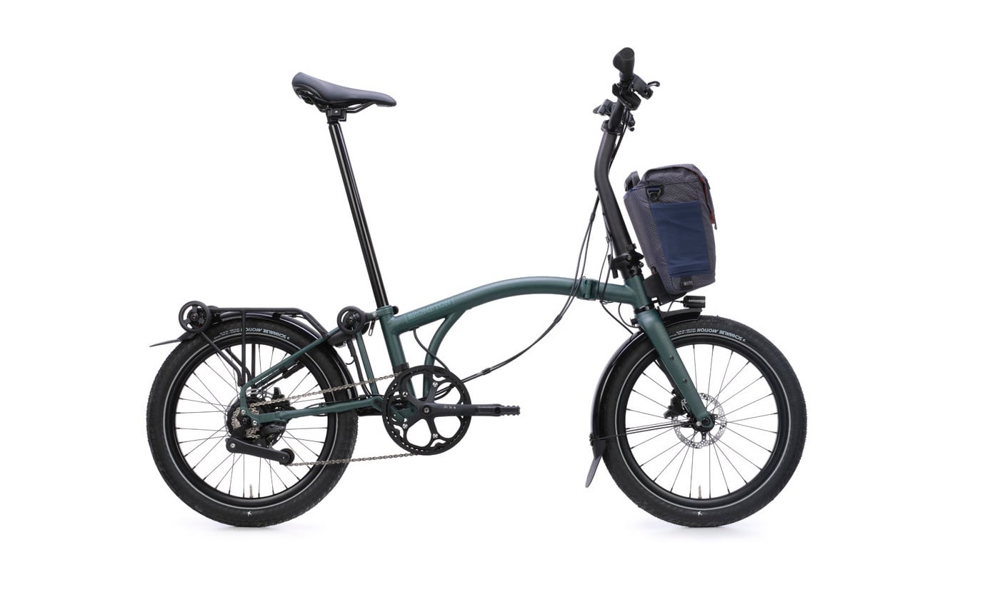Brompton G Line Electric City+ - 20 Zoll 345Wh 4K Faltrad - Forest Green