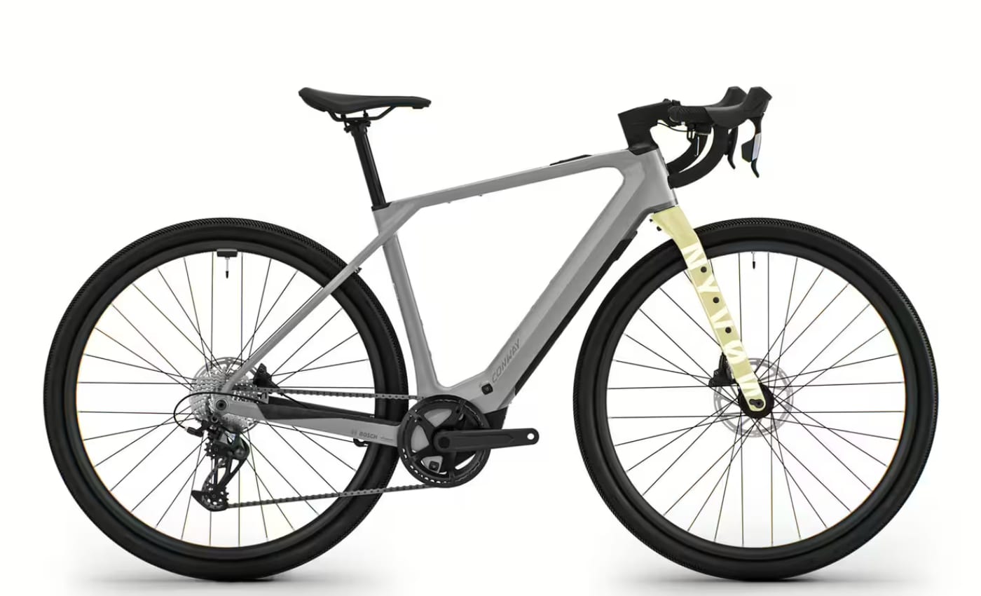Conway Nyvon 12.0 - 28 Zoll 400Wh 13K Diamant - metallic grey matt