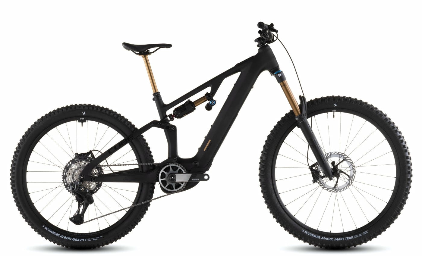 Cube AMS Hybrid ONE77 C:62 AT 600X - 29/27.5 Zoll 600Wh 12K Fully - carbon´n´gold