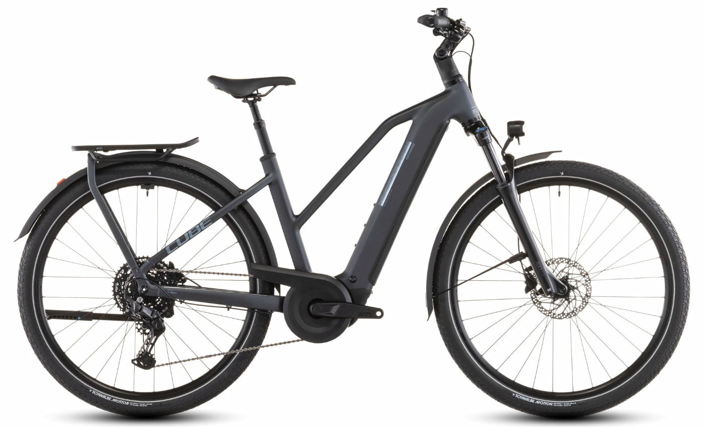 Cube Kathmandu Hybrid ONE 800 - 28 Zoll 800Wh 10K Trapez - metallicgrey´n´grey