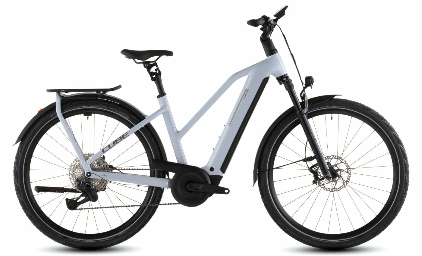 Cube Kathmandu Hybrid SLX 800 - 28 Zoll 800Wh 12K Trapez - foggrey´n´grey