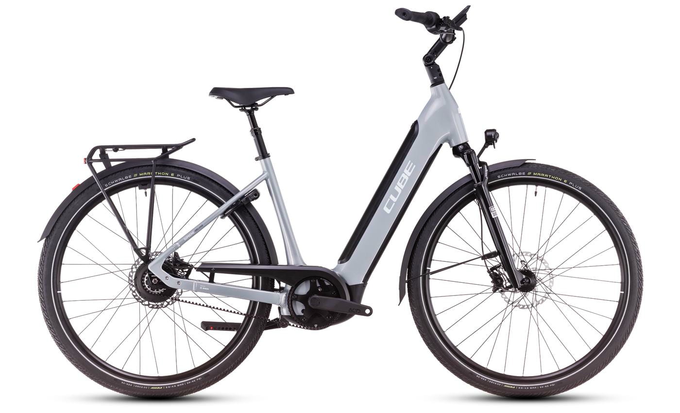 Cube Supreme Hybrid Deluxe SLX 625 - 28 Zoll 625Wh Enviolo Wave - polargrey´n´white