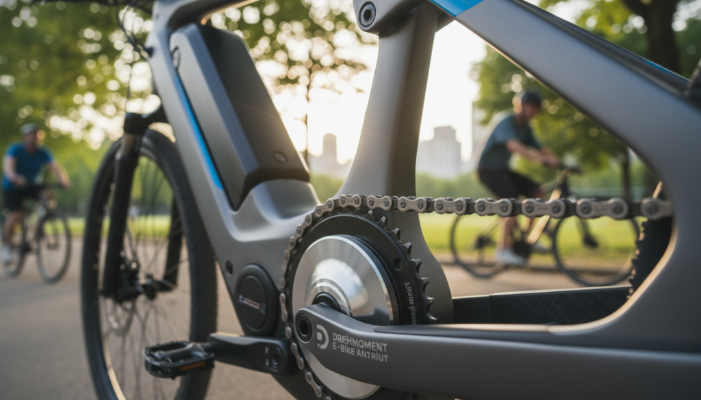 Drehmoment E‑Bike Antrieb Drehmoment E‑Bike Antrieb