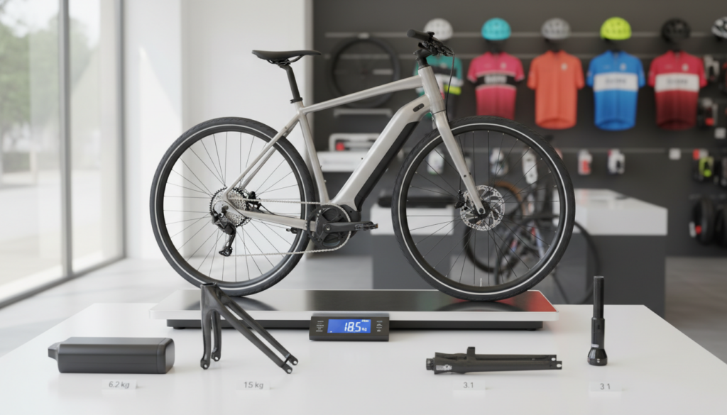 E-Bike Ausstattung Gewicht E-Bike Ausstattung Gewicht