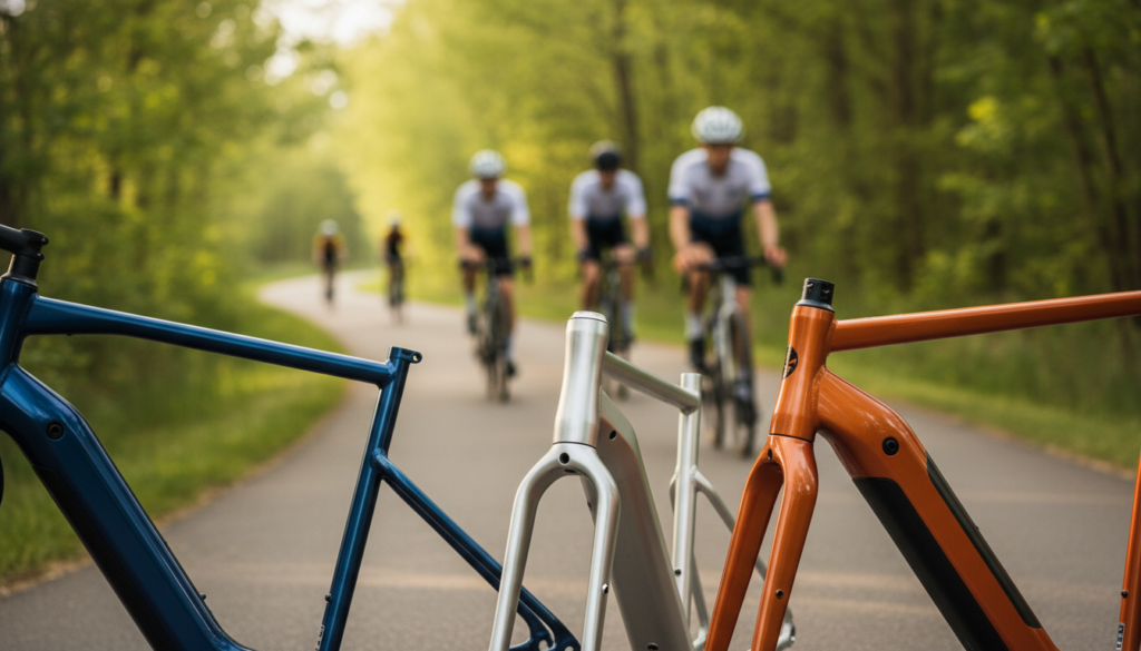 E-Bike Rahmenformen Tiefeinsteiger Diamant Trapez E-Bike Rahmenformen Tiefeinsteiger Diamant Trapez