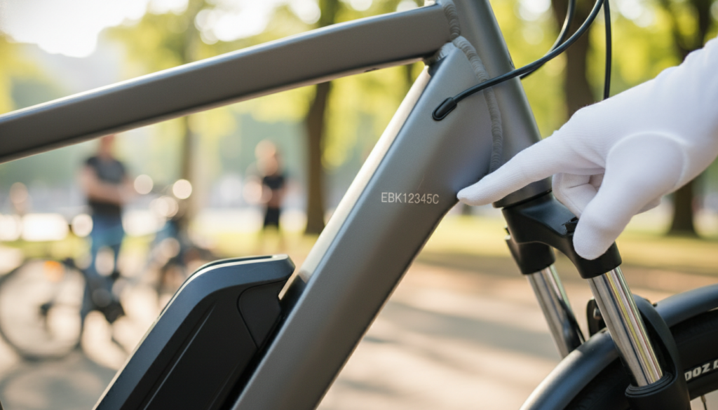 E-Bike registrieren Rahmennummer E-Bike registrieren Rahmennummer