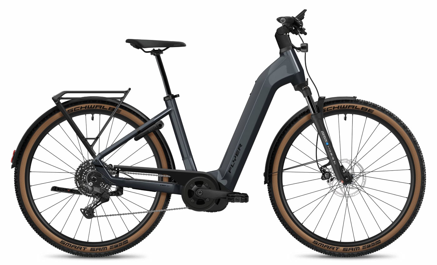 Flyer Gotour 5.12 CX - 29 Zoll 750 Wh 10K Wave - Cold Anthracite Gloss