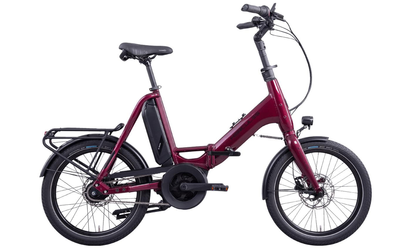 HERCULES Rob Fold R8+ - 20 Zoll 545Wh 8N-RT Faltrad - ultimacy bordeaux-glossy