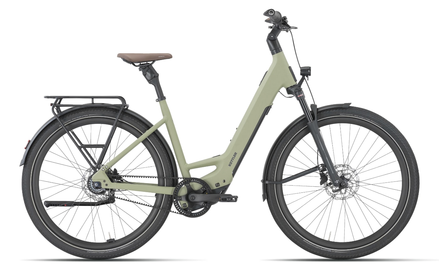 KETTLER SCINTO URBAN SX 8B - 28 Zoll 400Wh 8N Wave - moor green matt
