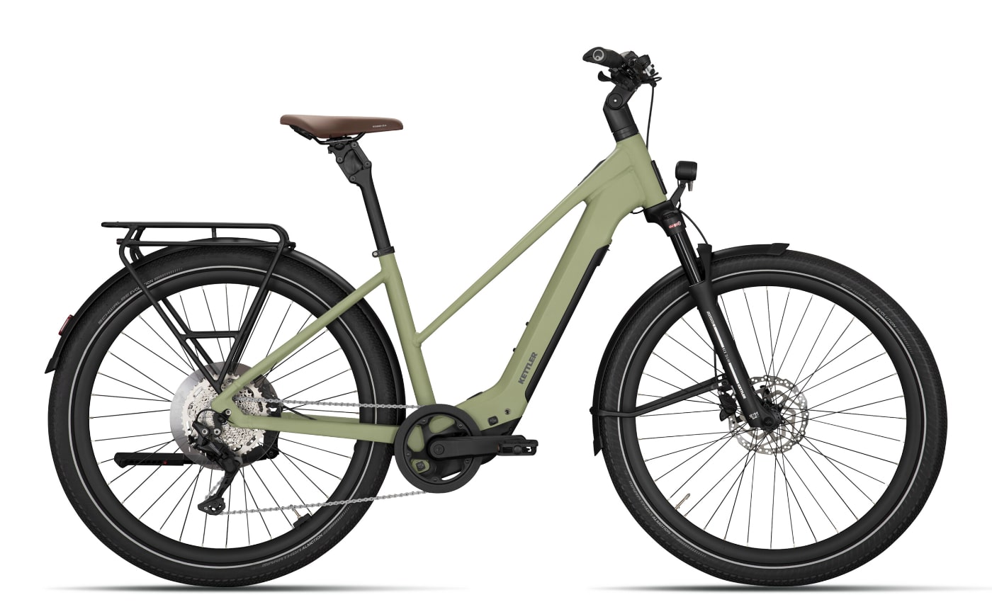 KETTLER SCINTO URBAN SX10 - 28 Zoll 400Wh 10K Trapez - moor green matt