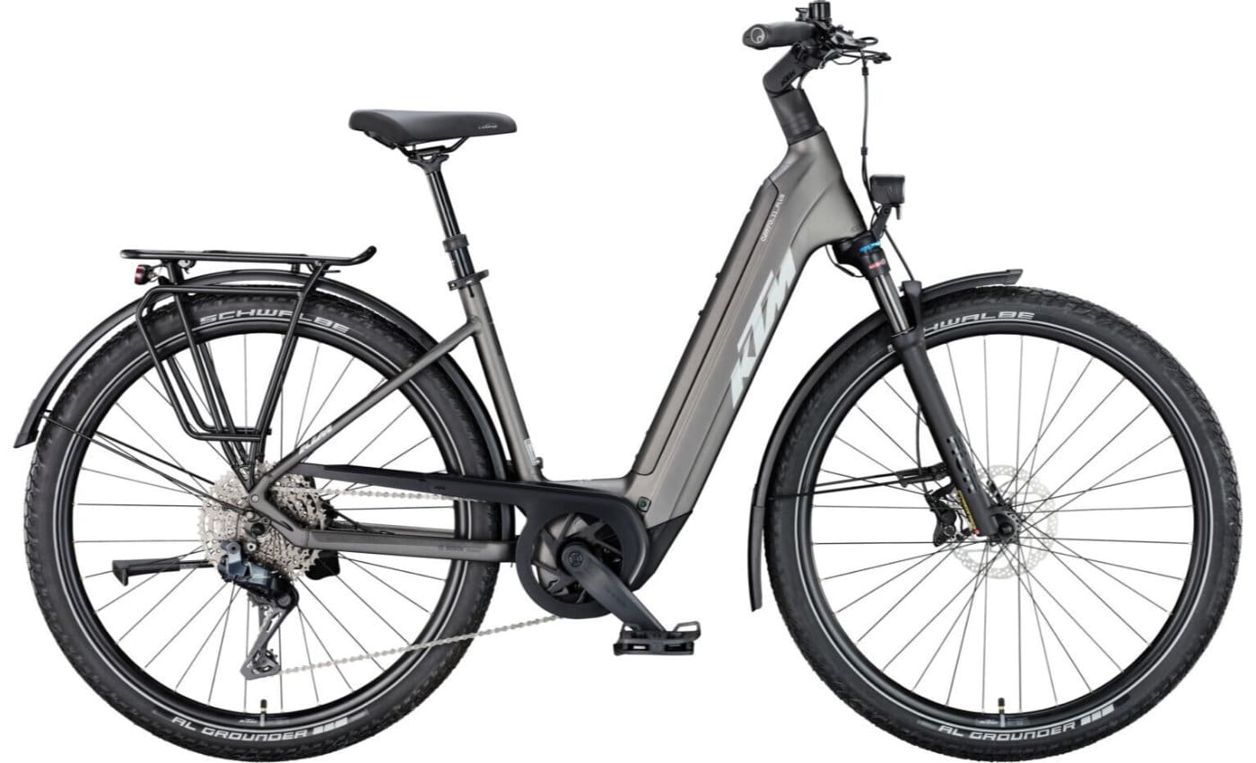 KTM CENTO 11 PLUS Di2 - 28 Zoll 800Wh 11K Wave - machine grey matt