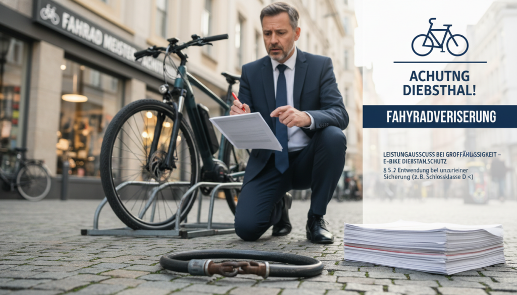 Leistungsausschluss Fahrradversicherung Leistungsausschluss Fahrradversicherung