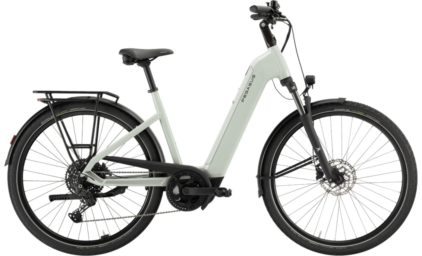 PEGASUS Solero EVO 10 - 28 Zoll 800Wh 10K Wave - sage