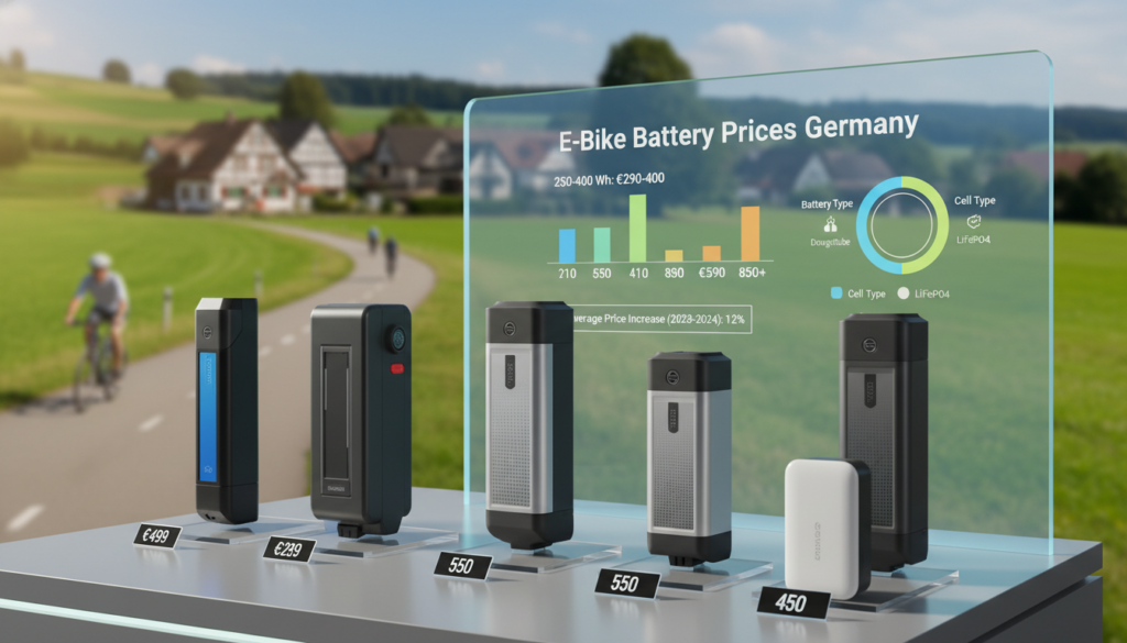 Preisübersicht E-Bike Akku Deutschland Preisübersicht E-Bike Akku Deutschland