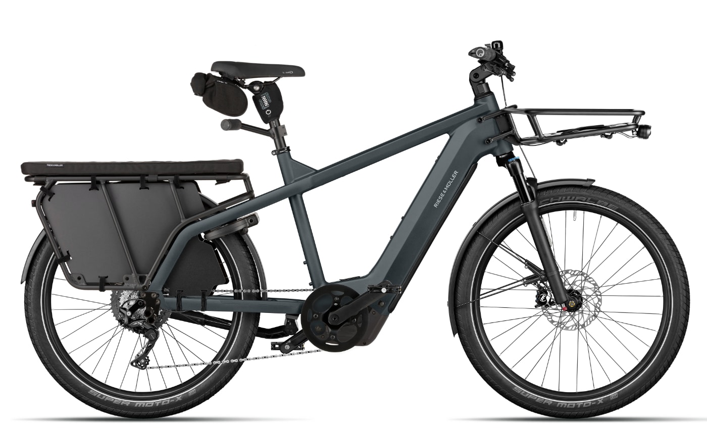 Riese & Müller Multicharger3 touring - 26 Zoll 750Wh 11K Diamant - utility grey/black matt
