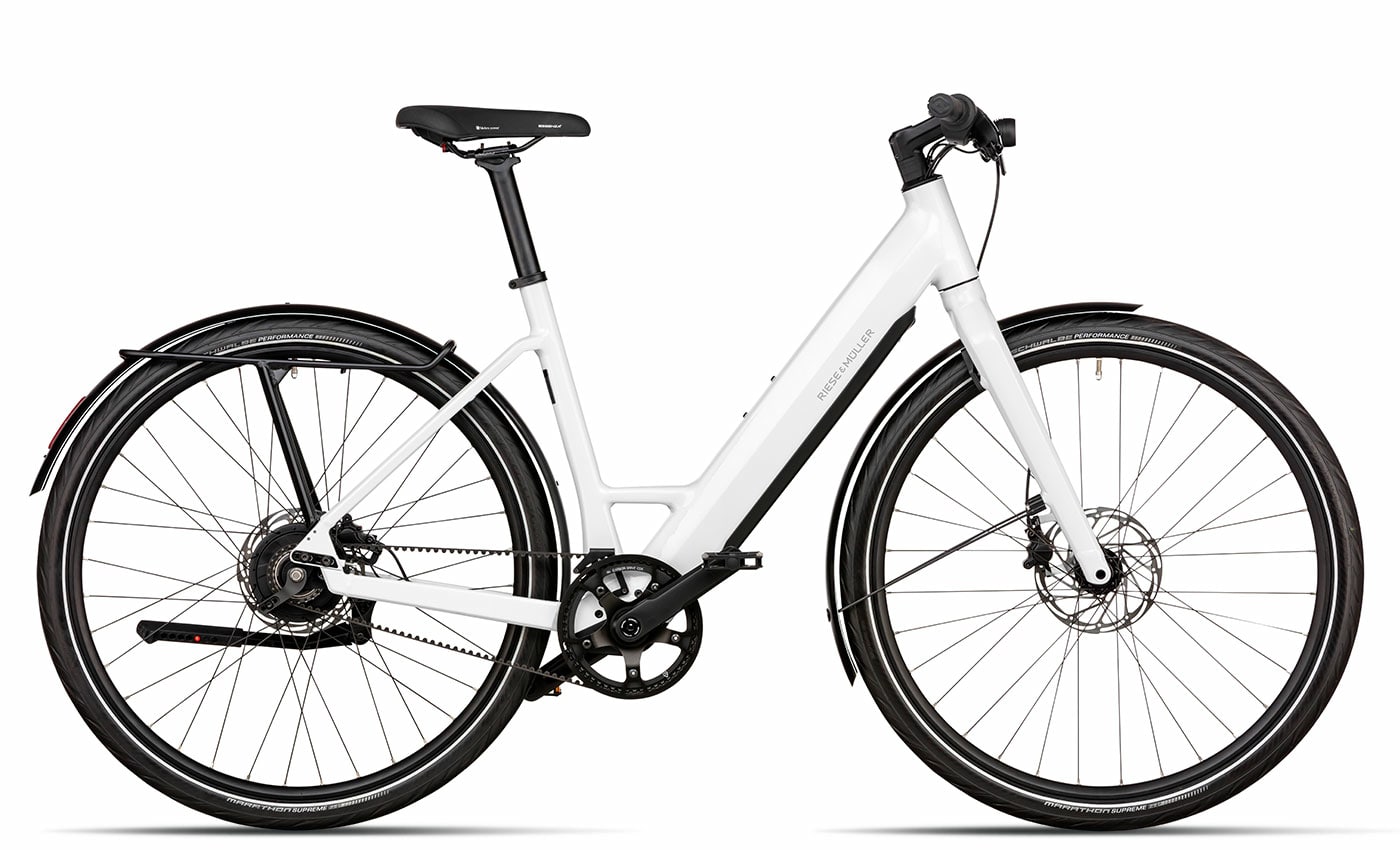 Riese und Müller UBN Six vario - 28 Zoll 430Wh Enviolo Wave - pure white