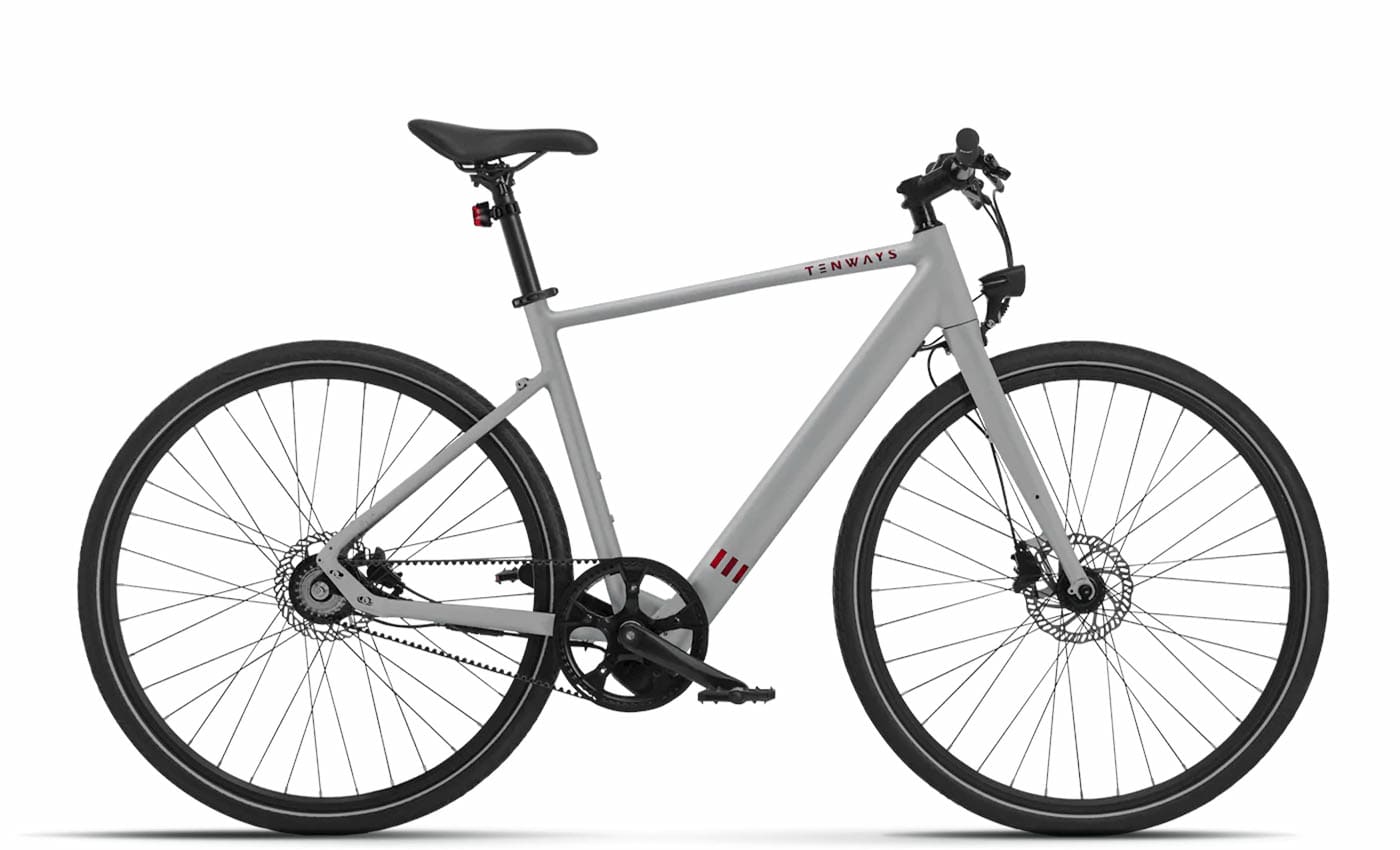 Tenways CGO600 - 28 Zoll 252Wh 1K Diamant - Light Grey