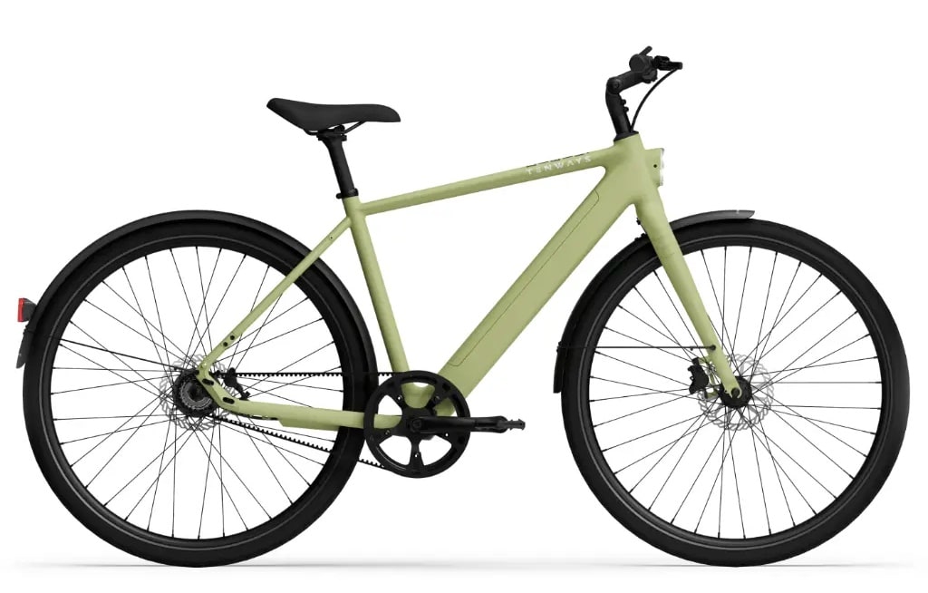 Tenways CGO600 PRO V1 - 28 Zoll 360Wh 1N Diamant - Avocado Green