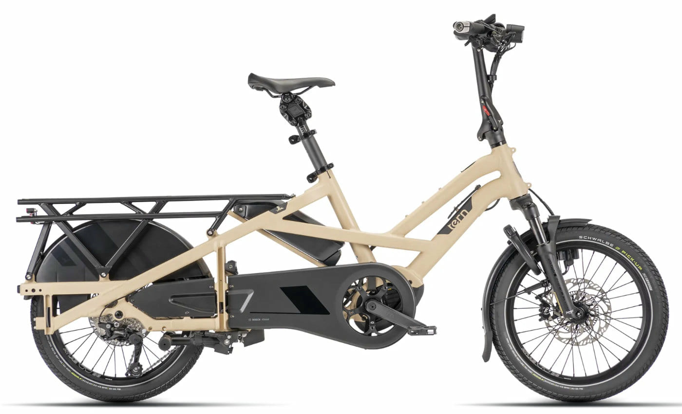 Tern GSD S10 - 20 Zoll 545Wh 10K Lastenrad - Satin Beige