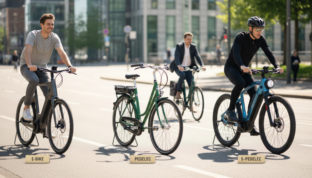 Unterschied E-Bike Pedelec S-Pedelec Unterschied E-Bike Pedelec S-Pedelec