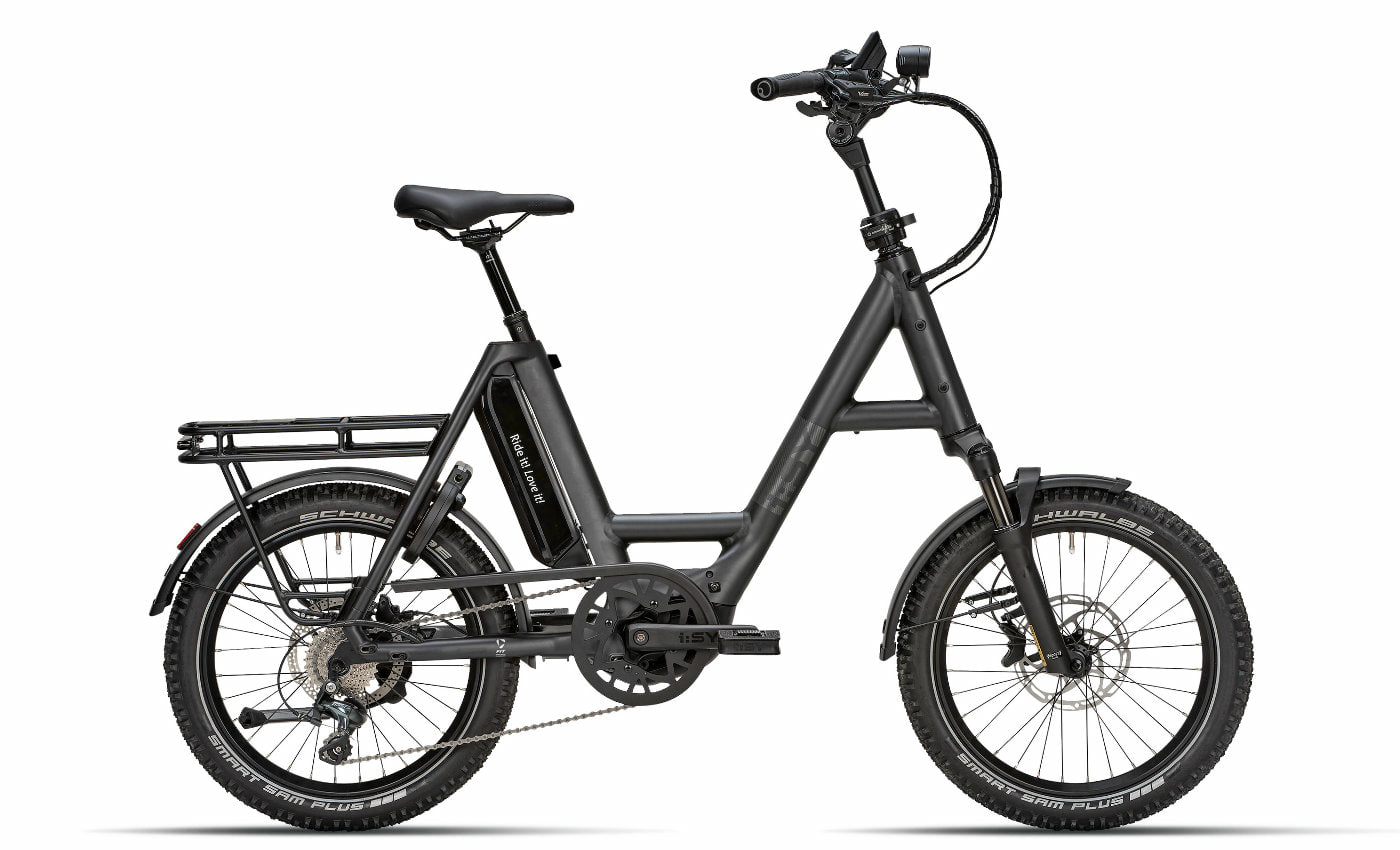 i:SY S10 Adventure - 20 Zoll 545Wh 10K Compact - pepper black