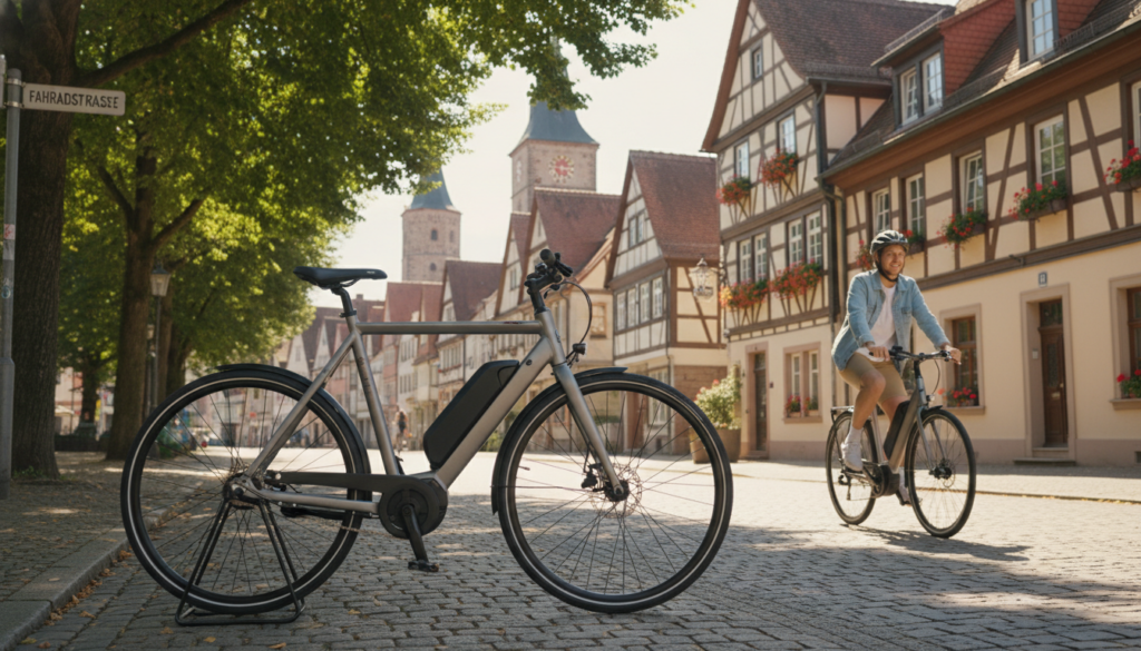 leichtes E-Bike Alltag leichtes E-Bike Alltag