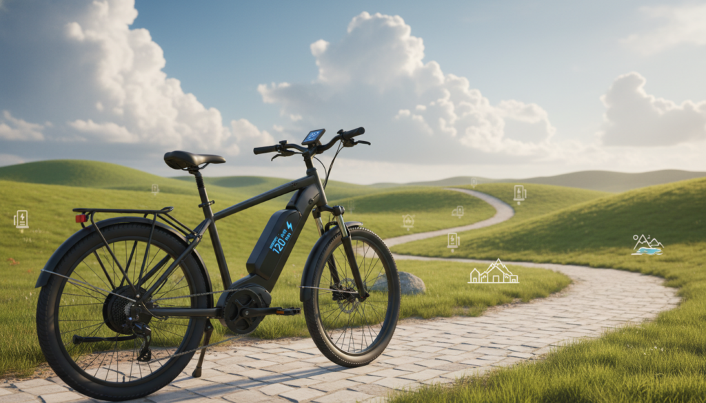 typische E‑Bike Reichweite typische E‑Bike Reichweite