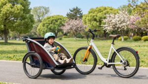 Welches E-Bike eignet sich für Fahrten mit Kinderanhänger?